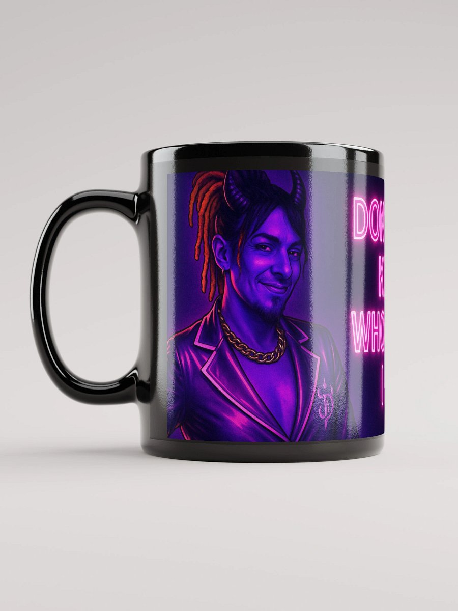 Who I Think I Am Mug – Jaz the Neon Brightmare | Bold Queer Ego Coffee Cup product image (6)