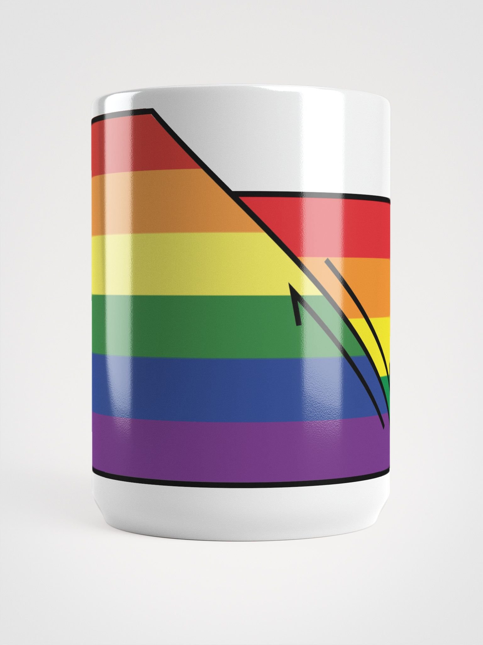 Faulted Pride Flags- Rainbow Mug product image (5)