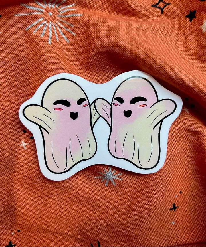 Ghoul Friends | Vinyl Glossy Sticker product image (1)