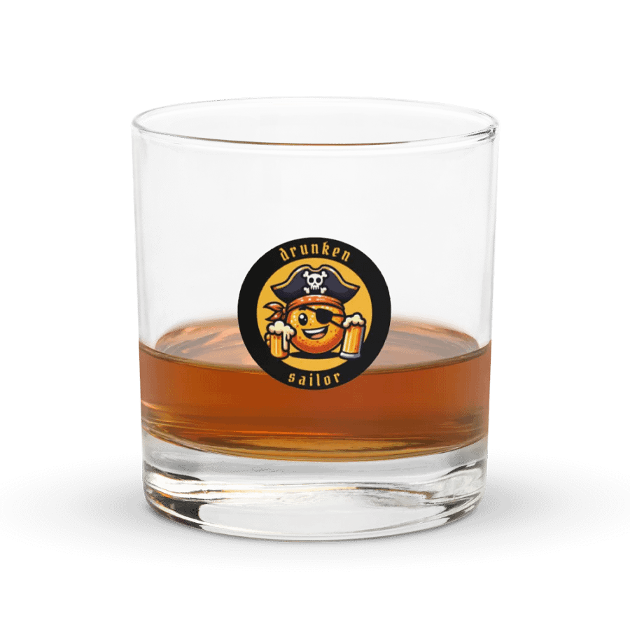 Drunken Sailor Rock Glass product image (1)