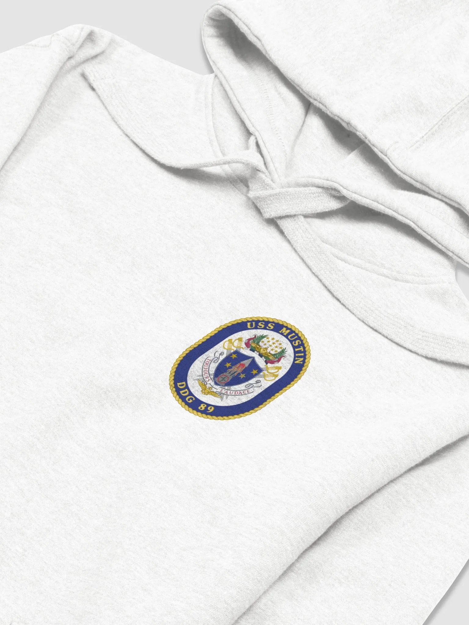 USS Mustin DDG 89: Hooded Sweatshirt product image (23)