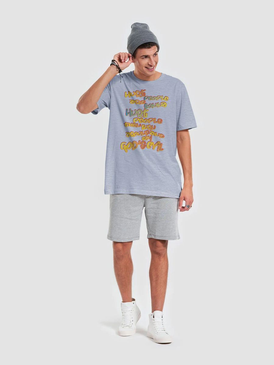 Hurt People - Graffiti - Bella+Canvas Supersoft T-Shirt product image (4)