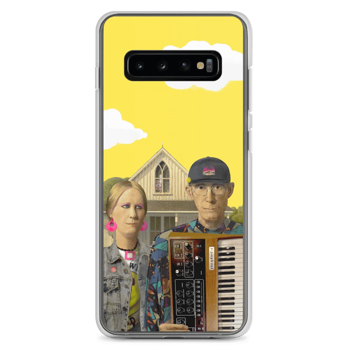 American Prophet by Frank Fonik, Techno EDM Clear Case for Samsung® product image (7)
