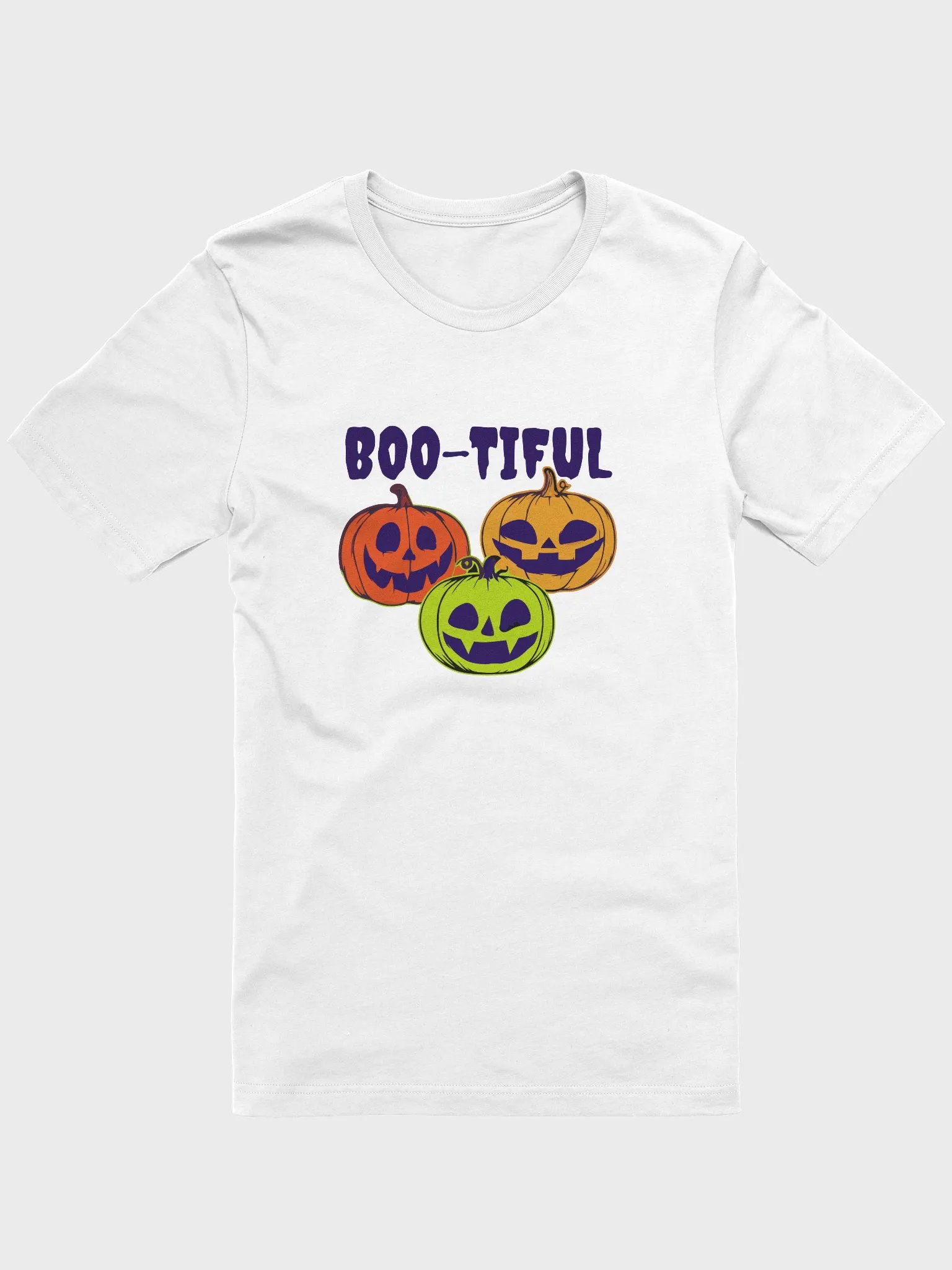 Boo-tiful Halloween Jack-O'-Lantern T-Shirt product image (6)
