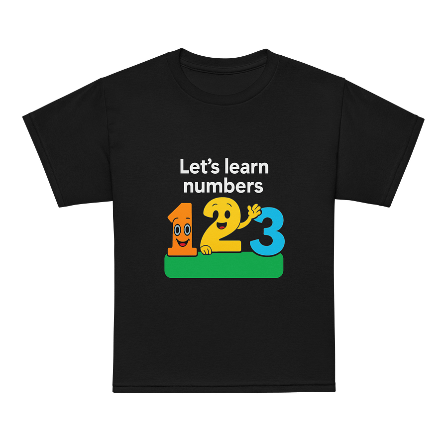 Smiling Numbers Kids Sports Tee product image (7)