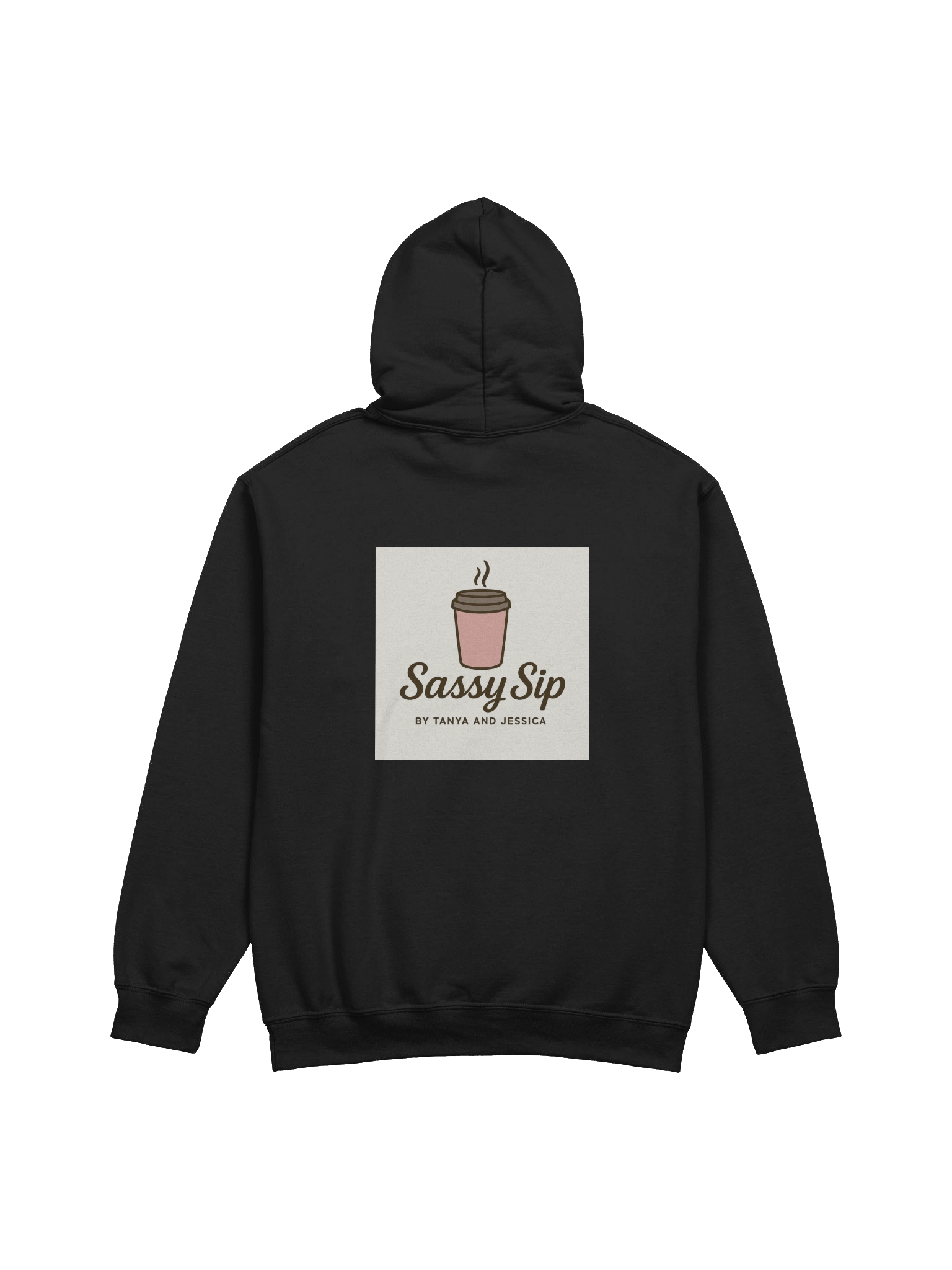 Sassy Sip Pink Coffee Cup Hoodie product image (7)