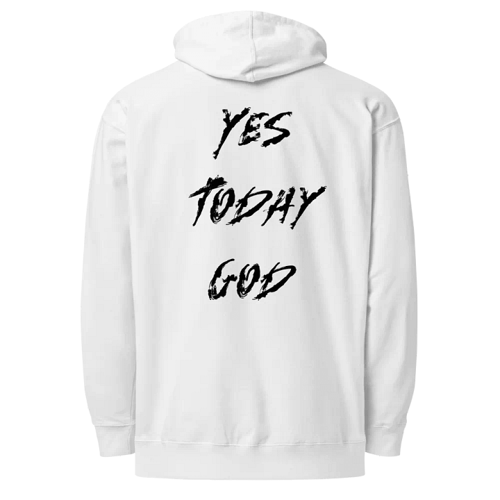 The Lives On HIGH | YTG STEALTH | UNISEX Hoodie | White product image (2)