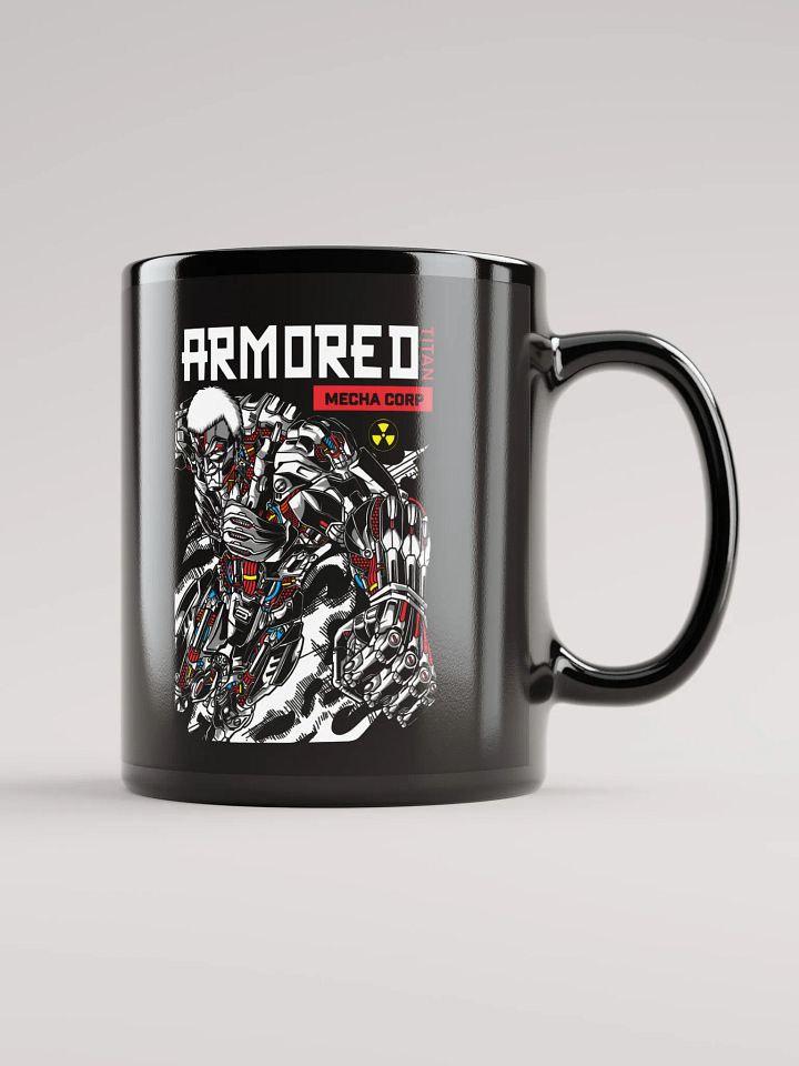 Armored Titan Mecha Corp Tee Mug product image (1)