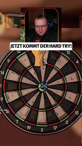 Parallel Experiment Dart – Hard Try Modus & Triple 20 Glück! | Stream Clip

In Parallel Experiment werfen wir uns wieder ins ...
