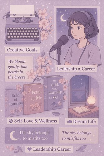 My vision board ✨