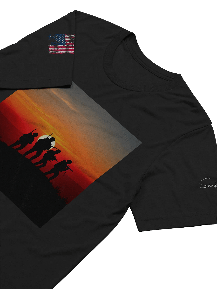 Because of the Brave T-Shirt product image (3)