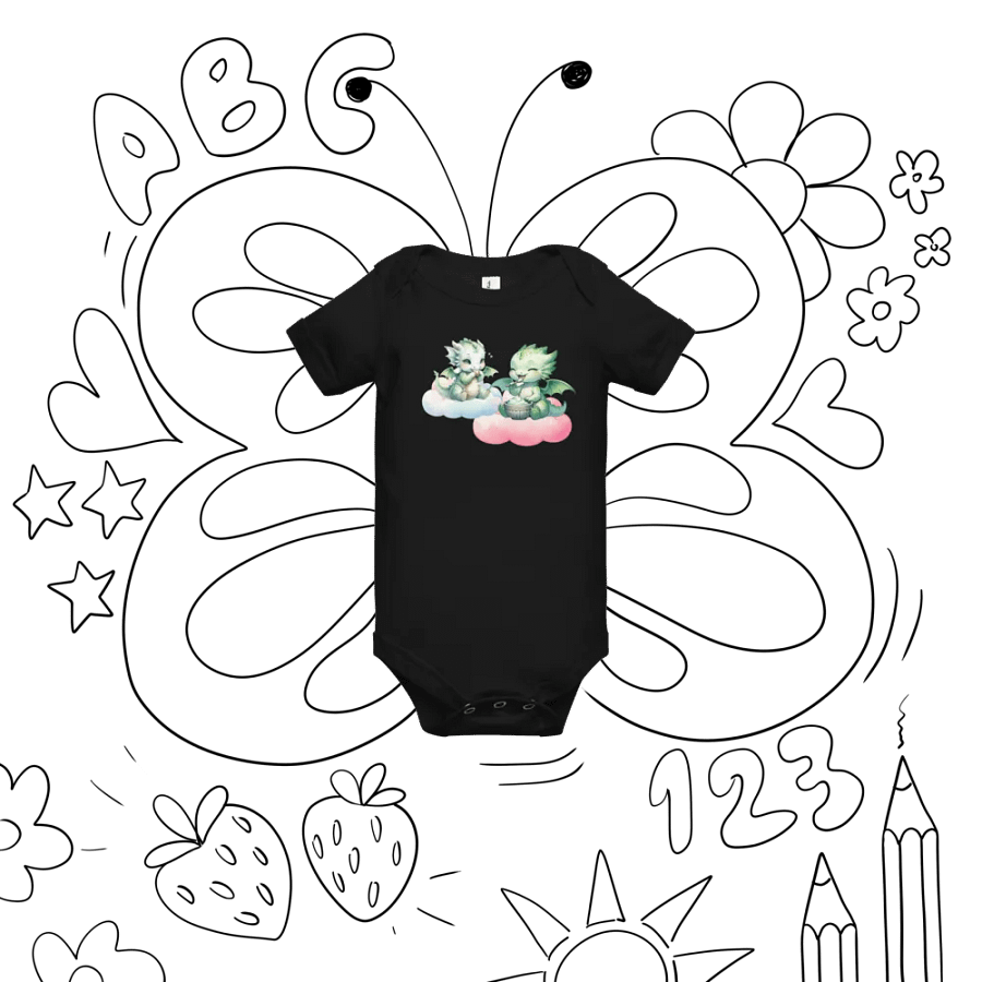 Dragon on clouds Onesie product image (8)