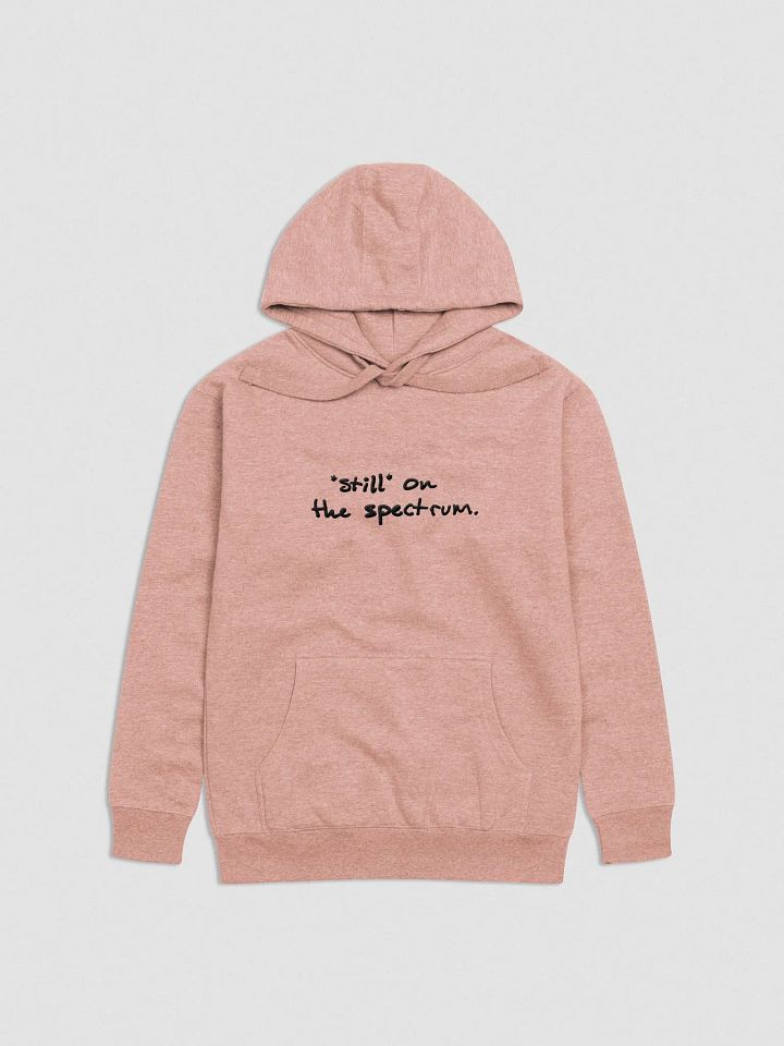 *still* on the spectrum embroidered heavyweight hoodie product image (1)