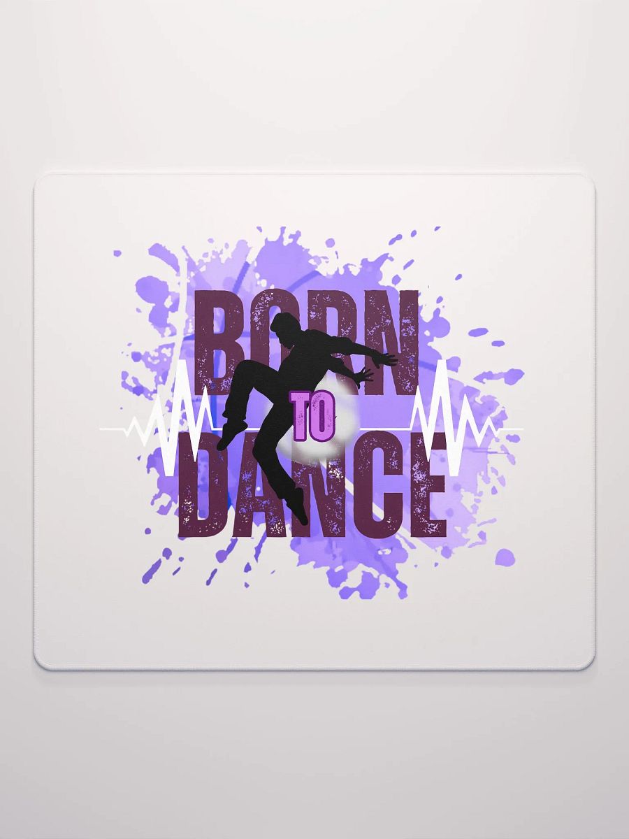Born to Dance His Silhouette Gaming Mouse Pad product image (3)