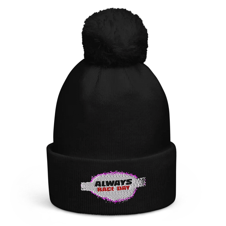 Always Race Day Pom-Pom Beanie product image (1)