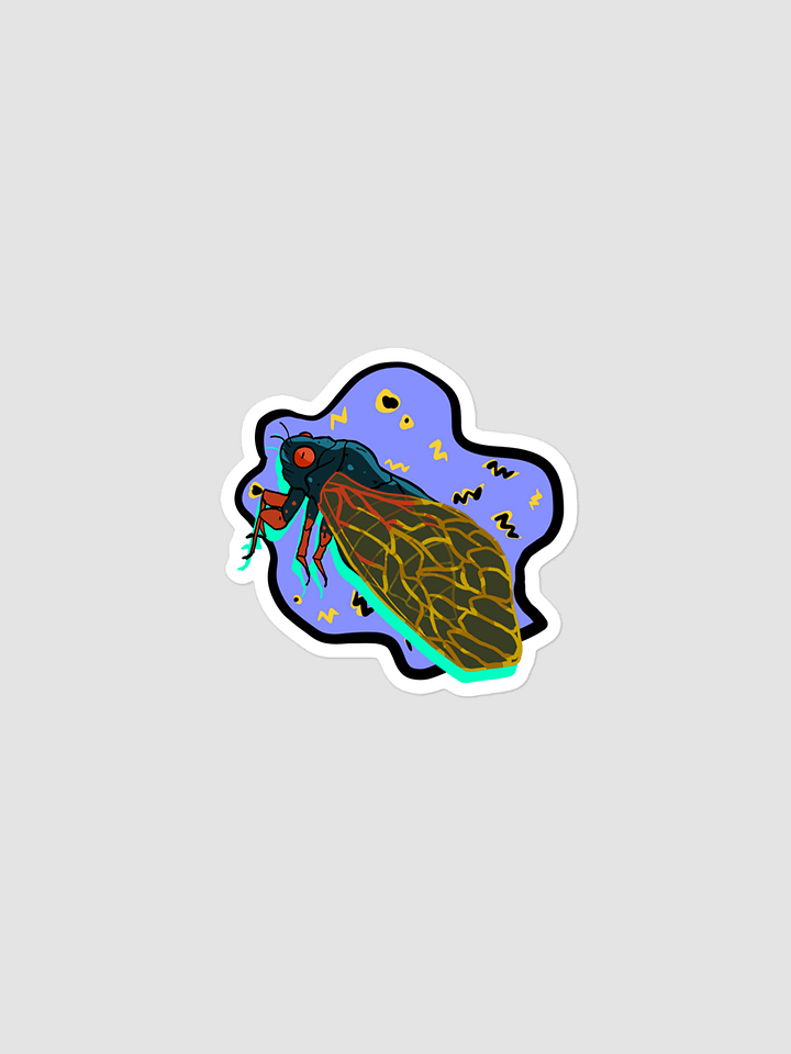 Vaporcicada Bubble-free stickers product image (2)