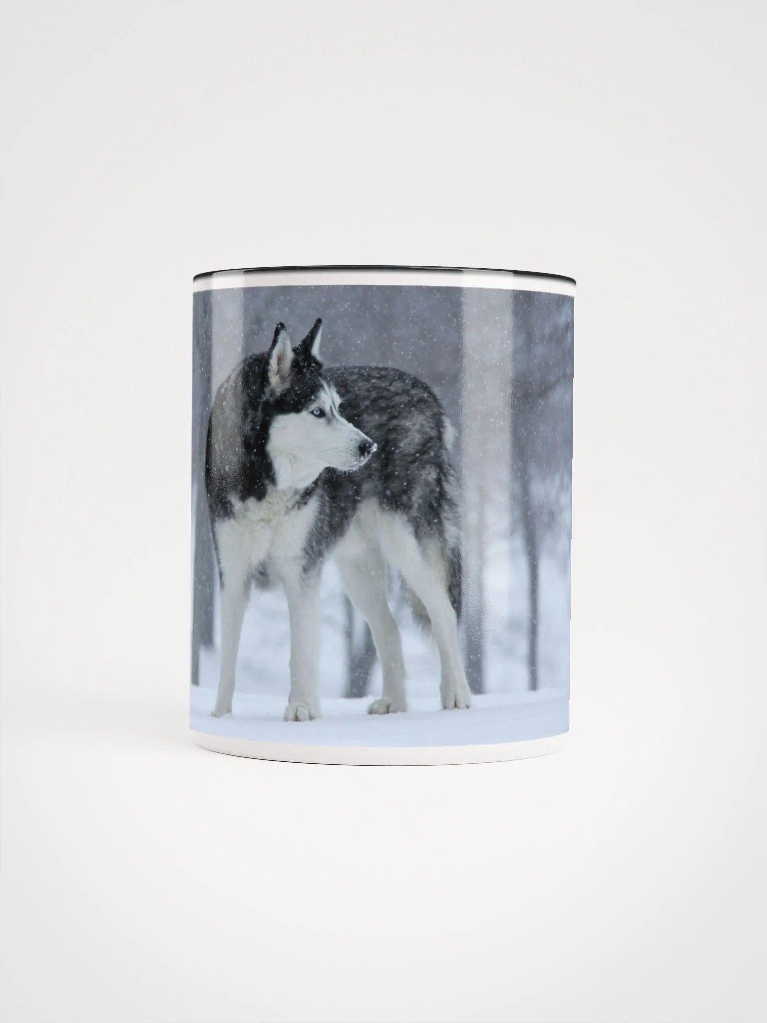 Blue Eye Siberian Husky in the Snow product image (1)