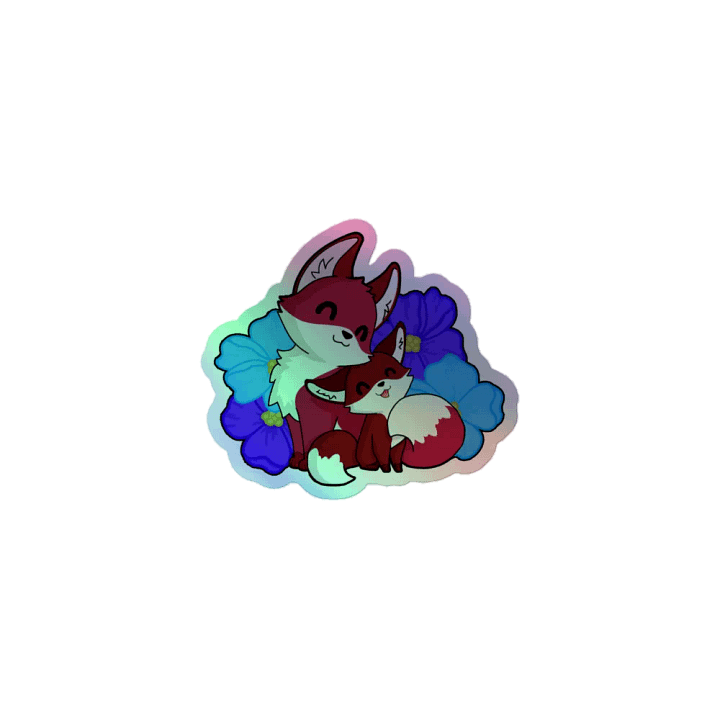 FoxDen Holo Sticker product image (1)
