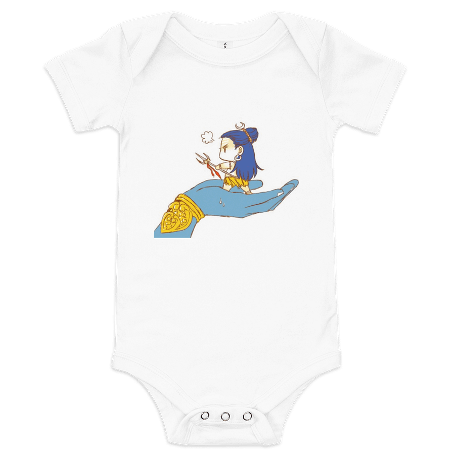 Lord Shiva Bella+Canvas Baby Short Sleeve One Piece product image (2)