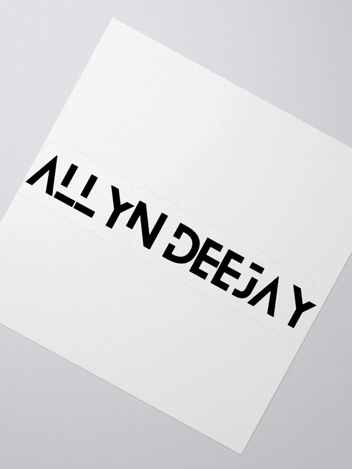 Allyn Deejay STICKER product image (7)