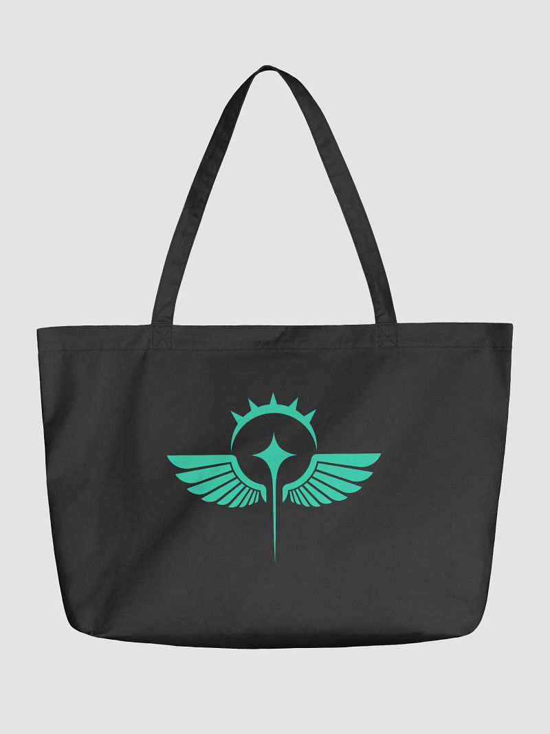 Adeptus Momfriendicus Teal Logo Bag