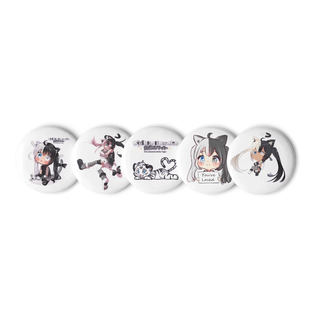 Pin Button - Limited Edition Collection #1 (White) product image (2)