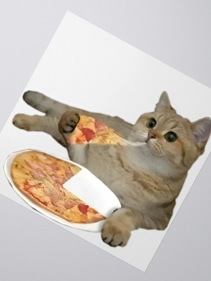 Kiss Cut Stickers: Meme Cats 🍕 product image (2)