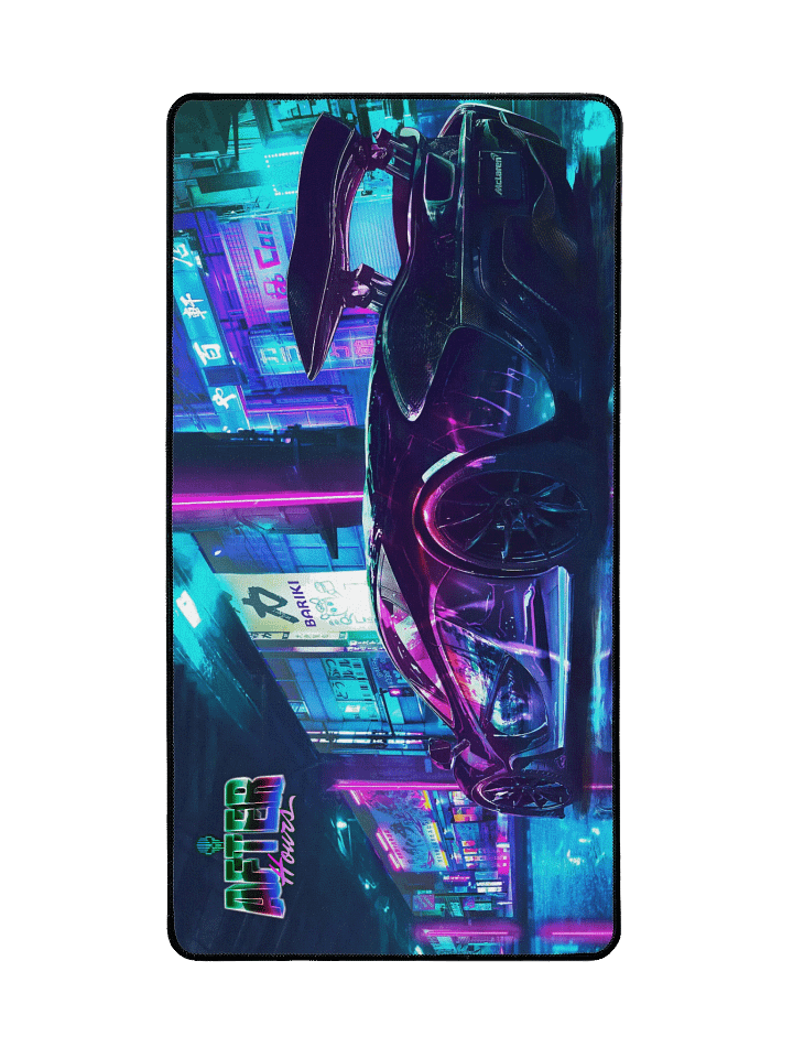 SolidCast AfterHours Neon Desk Mat 15.5" x 31.5" product image (2)