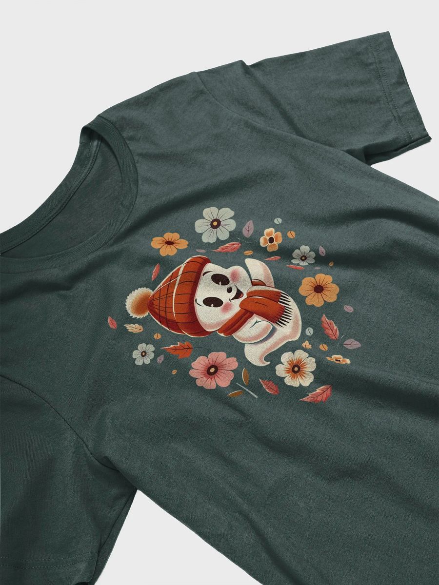 Ghost in a Hat Floral Supersoft T-Shirt product image (34)