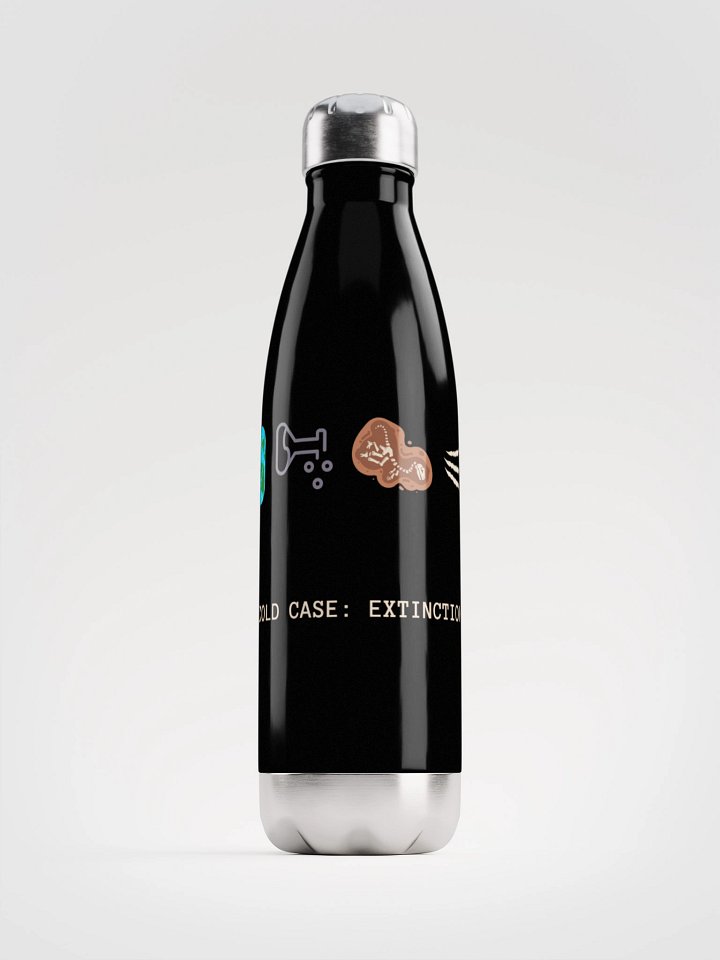 Cosmic Investigation Stainless Steel Water Bottle product image (1)