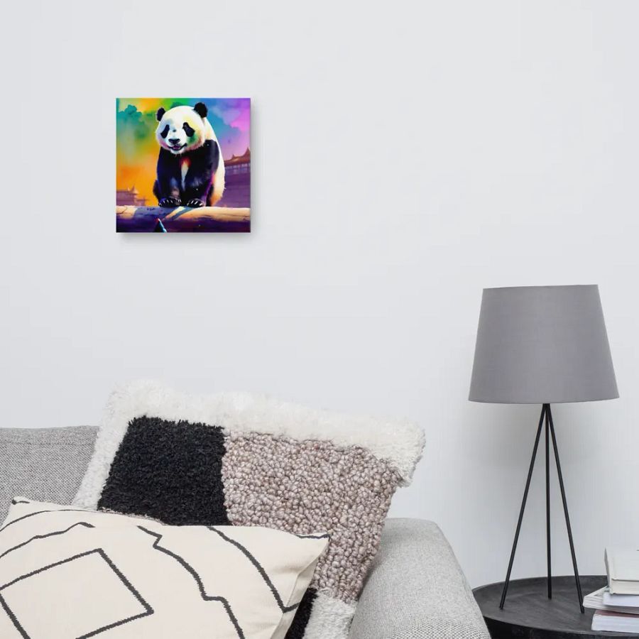Cute Panda Digital Painting - v4 product image (10)