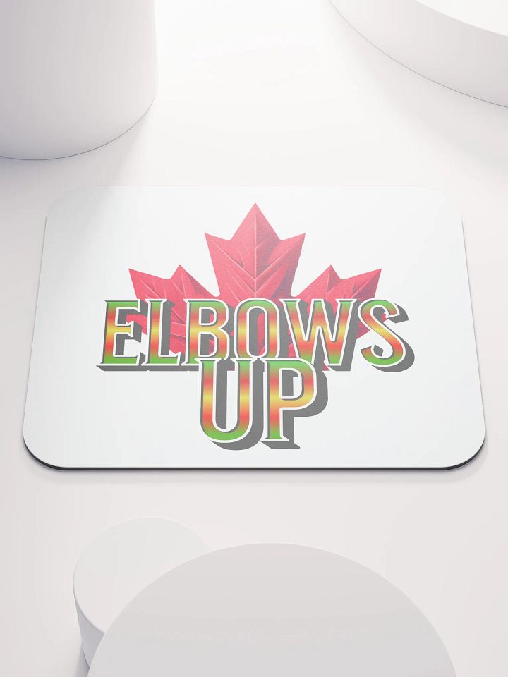 Elbows Up Maple Leaves Gradient Mouse Pad product image (2)
