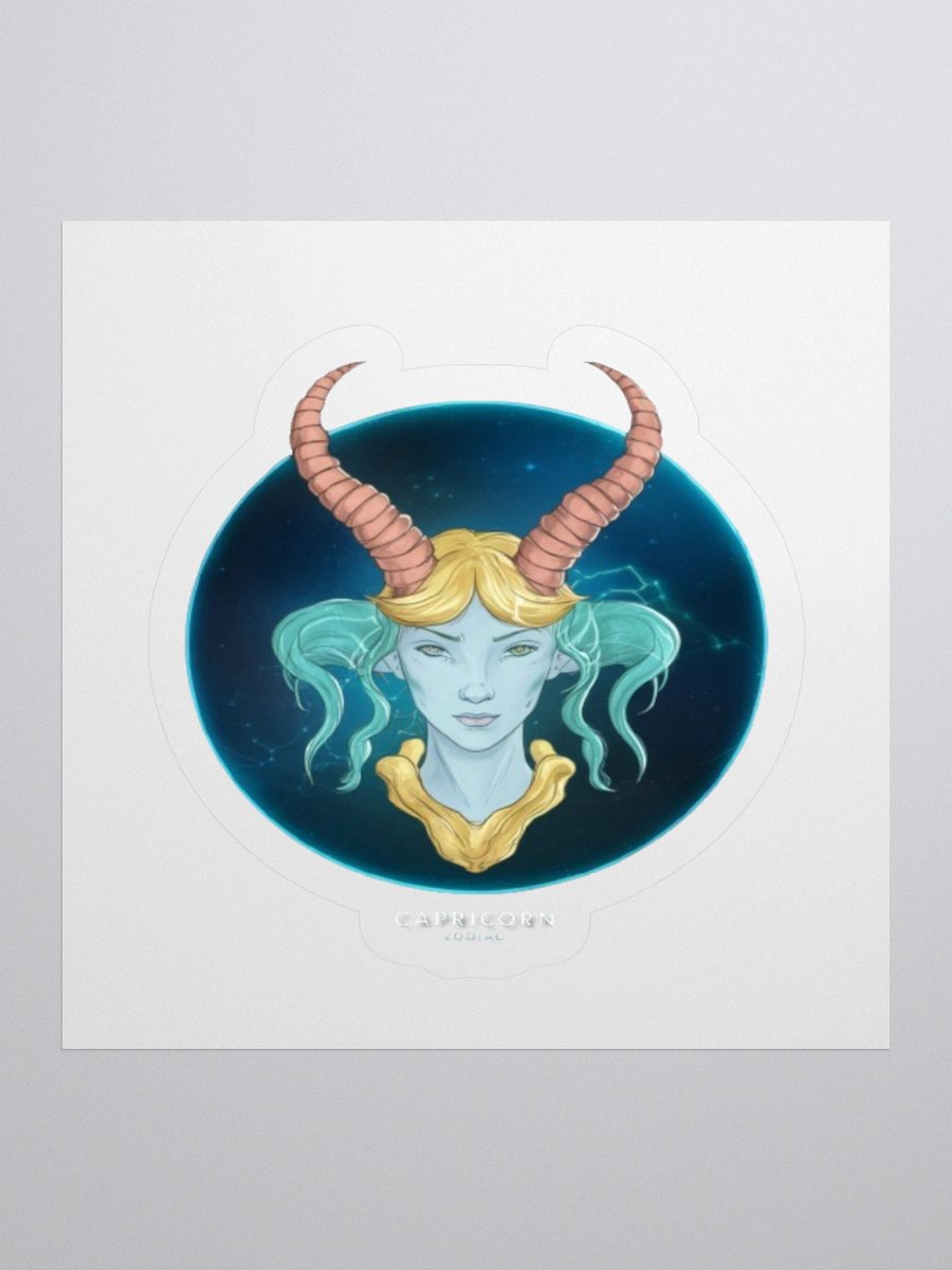 Capricorn Kiss-Cut Sticker product image (3)