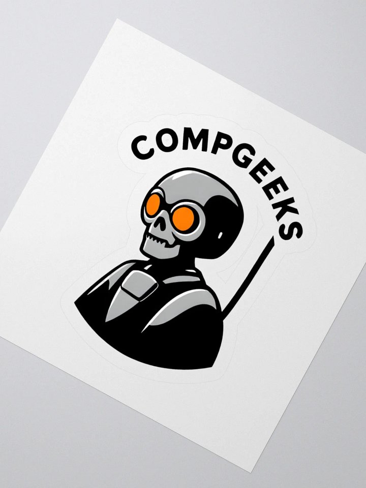 Comp Geeks Logo Sticker – Slap Some Geek on It product image (4)