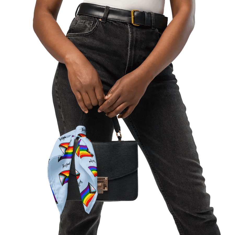 Cowboy x Pride Bandana (Blue) product image (7)