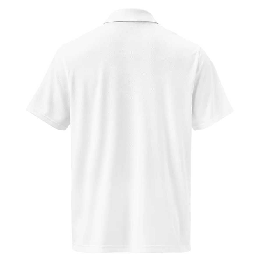 POUNDS AROUND WHITE AND BLACK UNDER ARMOUR POLO SHIRT product image (4)