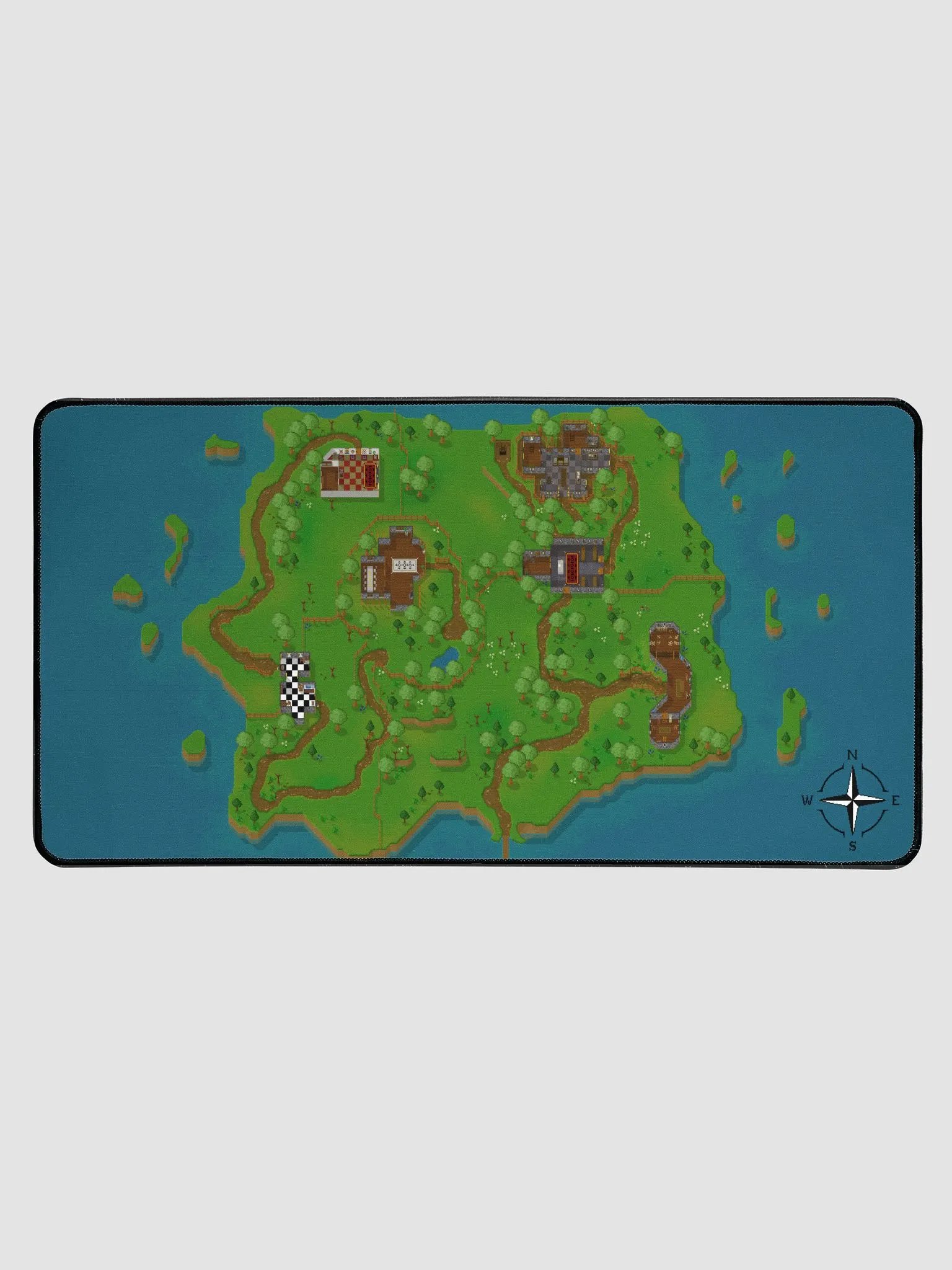OSRS Tutorial island | LARGE DESK MAT product image (1)