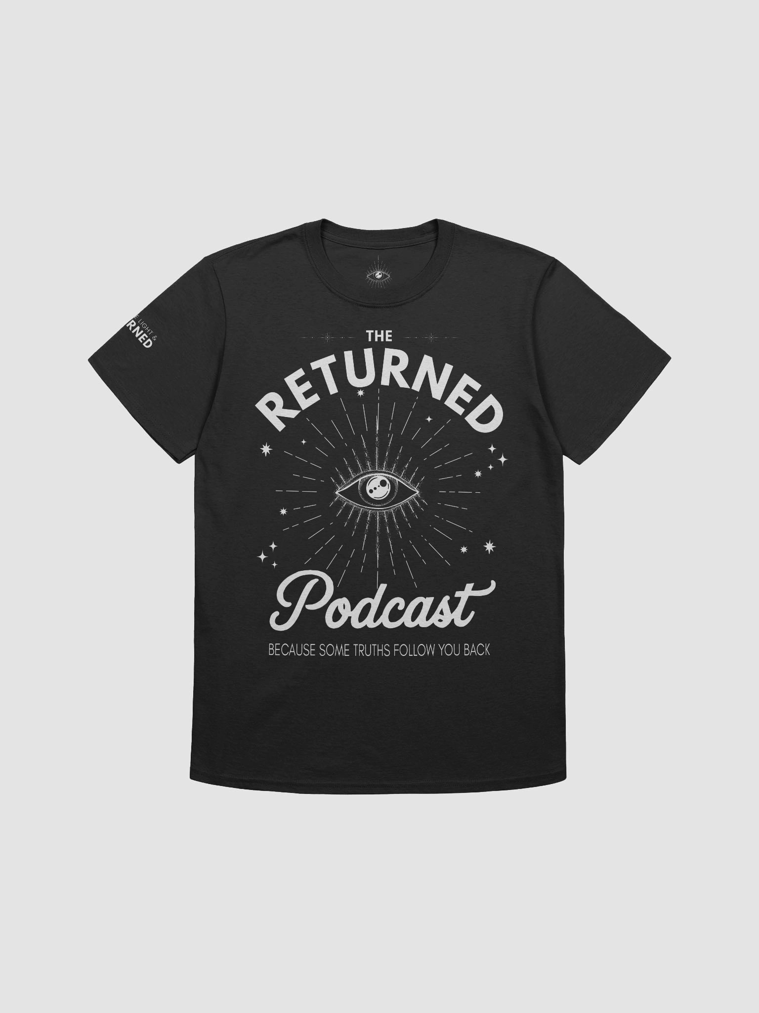 The Returned Podcast Tee | Spiritual Apparel | NDE | Awakening product image (5)