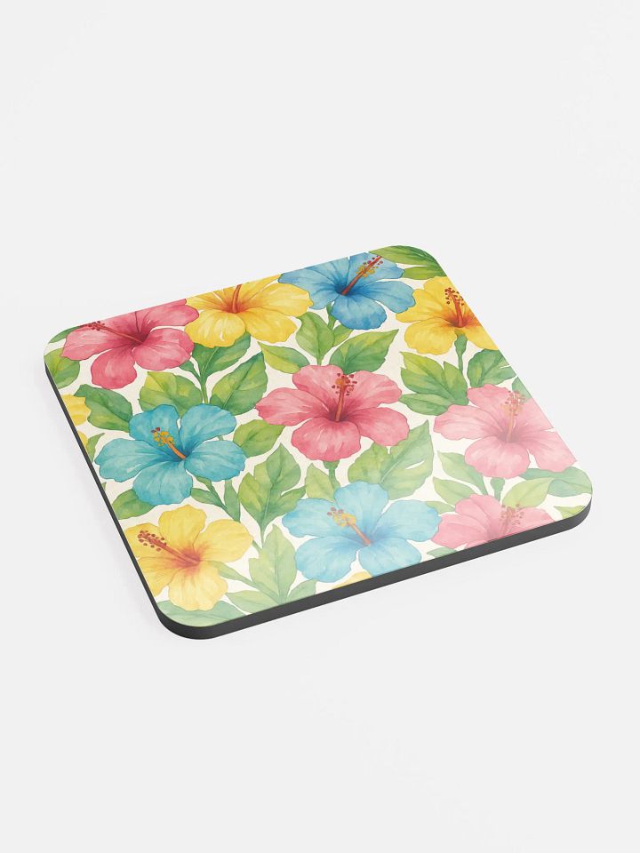 Hawaiian Floral Cork Coaster product image (2)