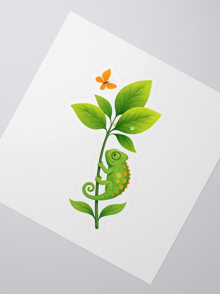 Chameleon Adventure Kiss Cut Stickers product image (2)