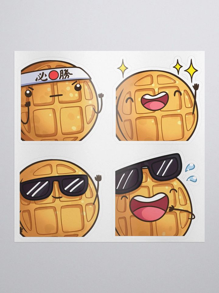 Waffle Emote Stickers product image (1)