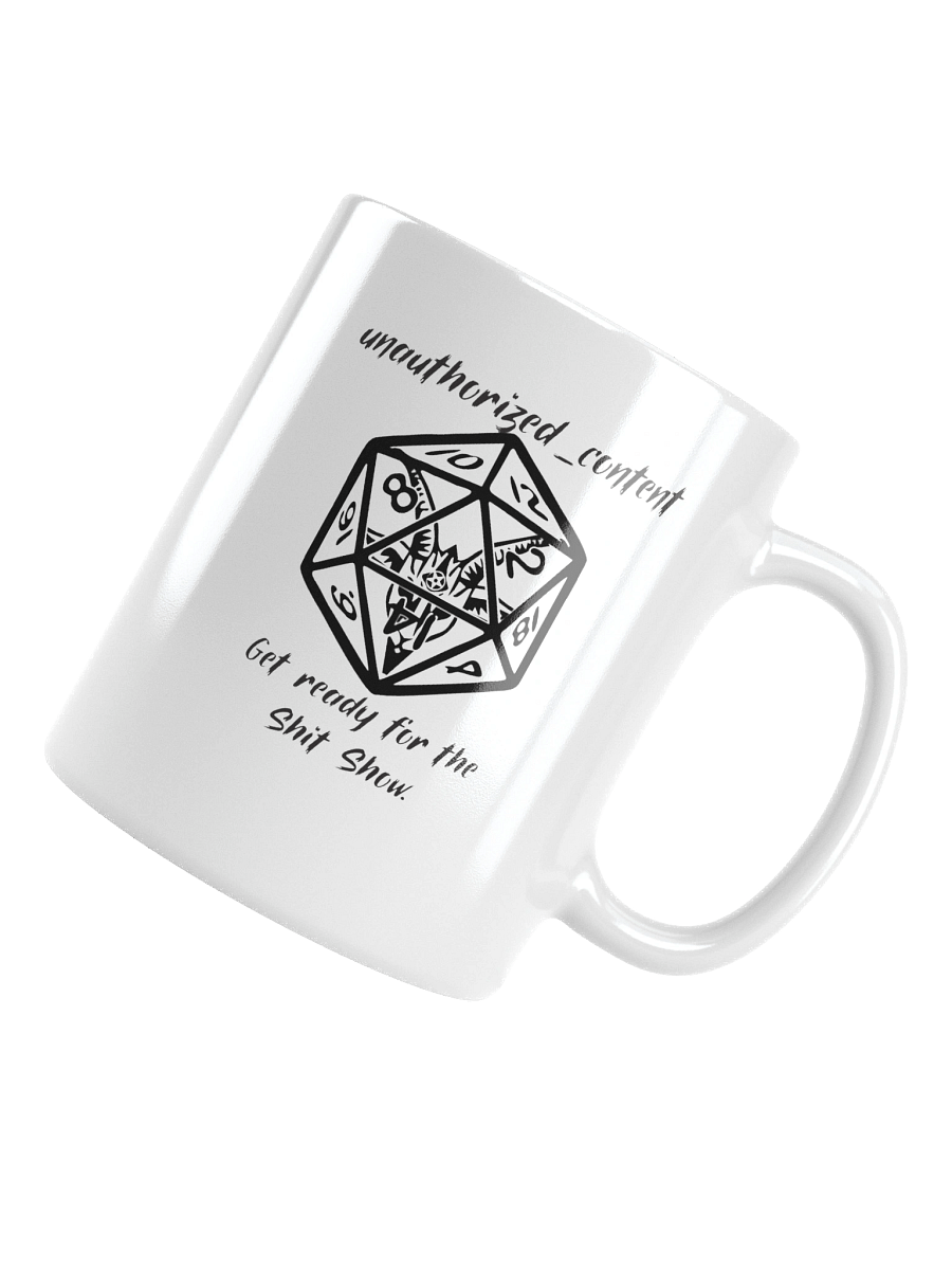 unauthorized content Mug product image (1)