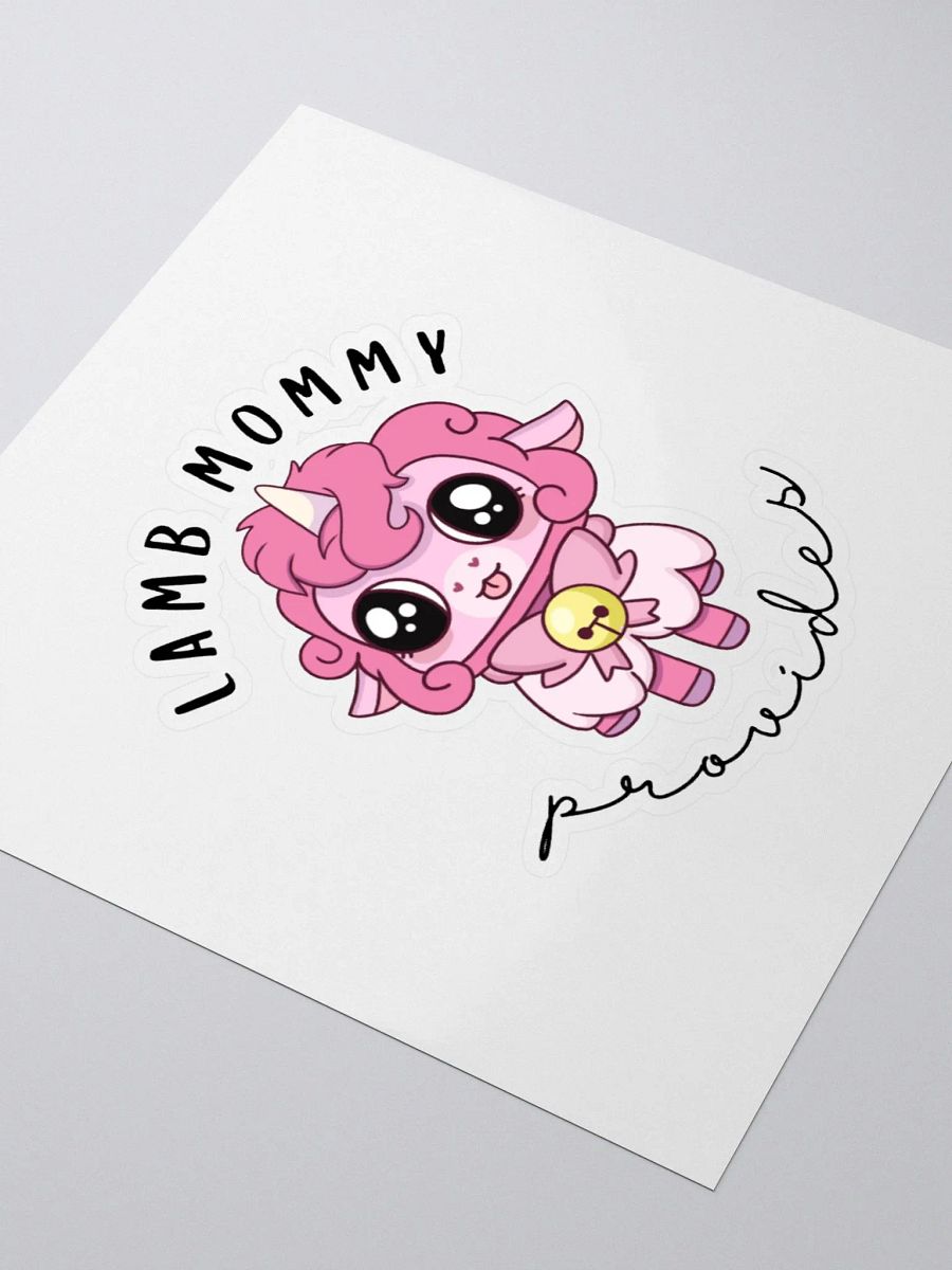 Lamb Mommy Provides Sticker product image (9)