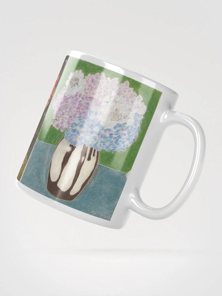 Flowers White Glossy Mug product image (2)