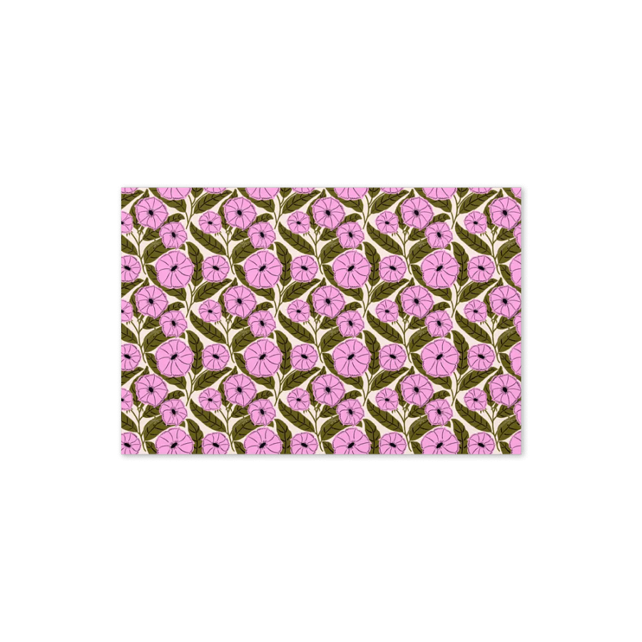 Dipladenia Dreams - Pink and Green - Greeting Card - Empty Inside product image (10)