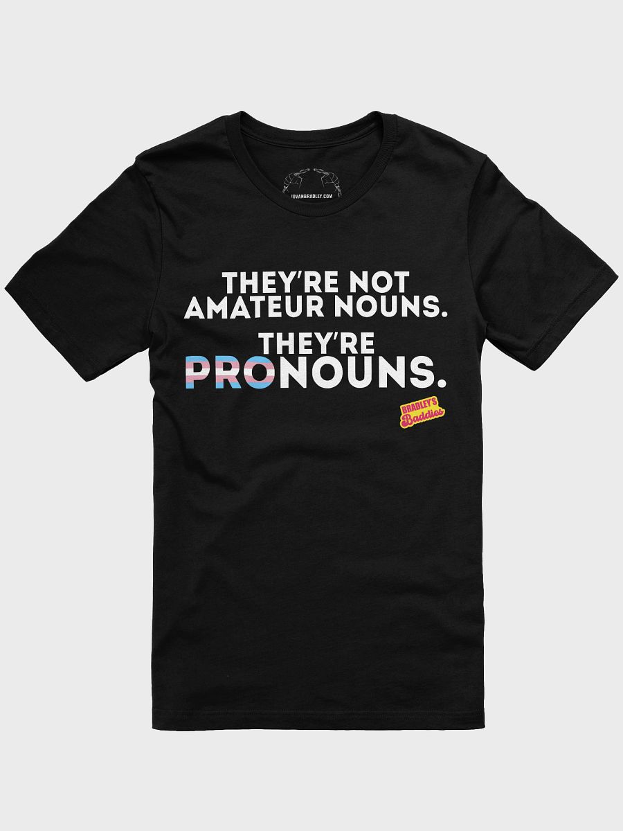 Pronouns Trans Tee product image (7)