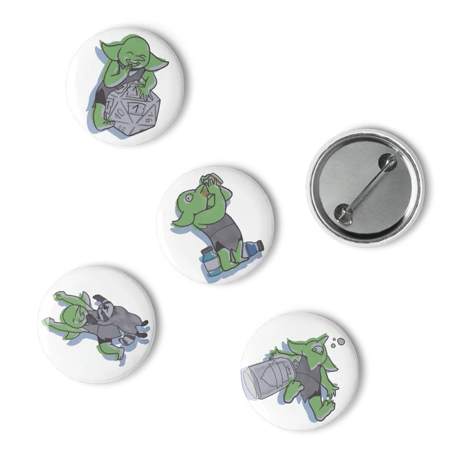 Goblin Pins (Set of 5) product image (10)