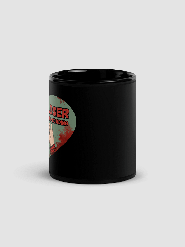 "Get In, Loser" black coffee mug product image (2)