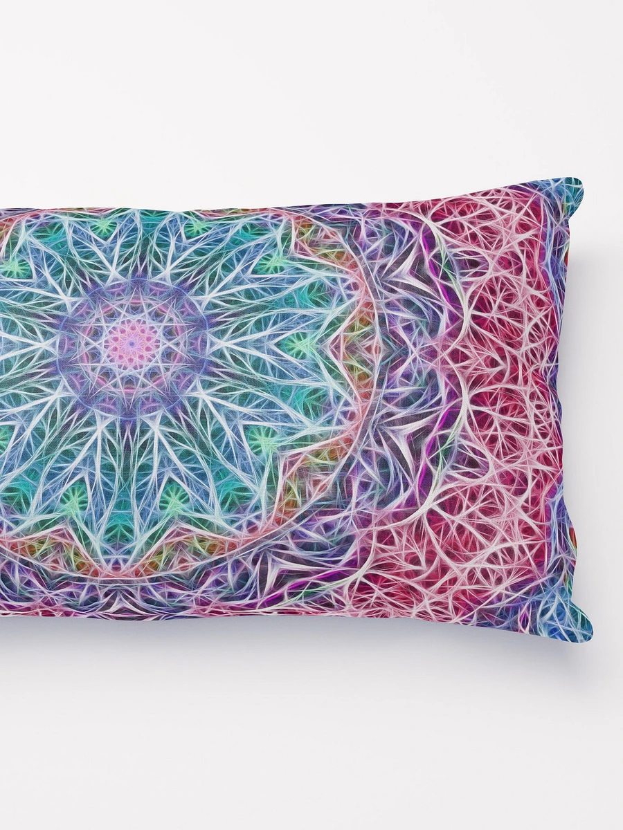 Blue and Pink Kaleidoscope Throw Pillow product image (5)