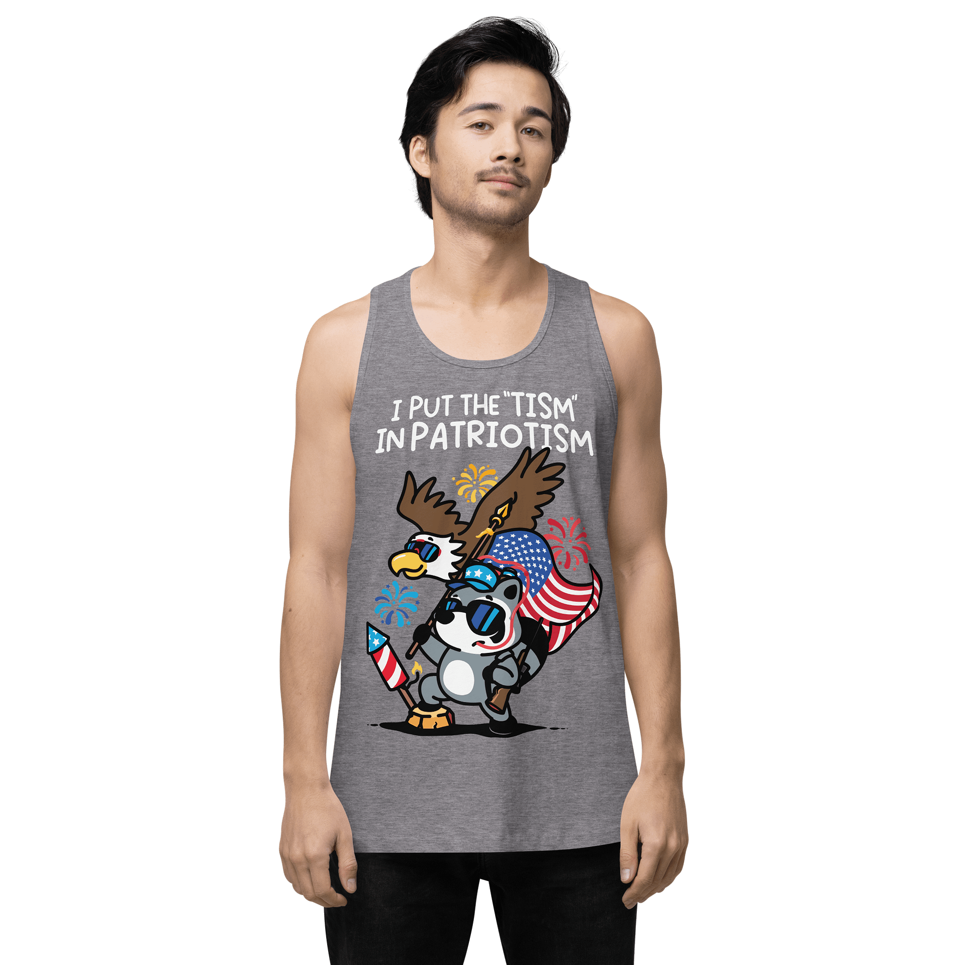 'Tism in Patriotism Men's Tank Top product image (9)